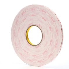 3M™ VHB™ Tape 4950, White, 1/2 in x 36 yd, 45 mil, Small Pack, 4 rolls
per case
