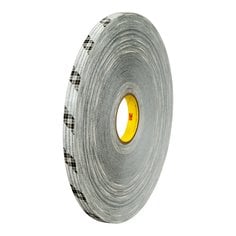 3M™ Double Coated Tape Extended Liner 9925XL, Off-white Translucent, 1/2
in x 750 yd, 2.5 mil, 12 rolls per case