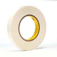 3M™ Double Coated Tape 9579, White, 3/4 in x 36 yd, 9 mil, 48 rolls per
case