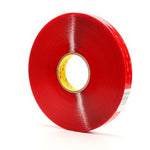 3M™ VHB™ Tape 4905, Clear, 1 in x 72 yd, 20 mil, 9 Roll/Case