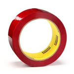 Scotch® Box Sealing Tape 373, Red, 48 mm x 50 m, 36/Case