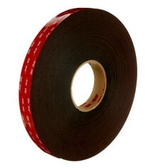 3M™ VHB™ Tape 5952, Black, 1 in x 36 yd, 45 mil, Small Pack, 2 rolls per
case