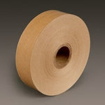 3M™ Water Activated Paper Tape 6141, Natural, Light Duty, 1-1/2 in x 500
ft, 20/Case