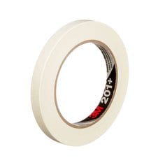 3M™ General Use Masking Tape 201+, Tan, 12 mm x 55 m, 4.4 mil, 72
Roll/Case
