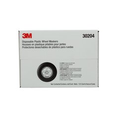 3M™ Disposable Plastic Wheel Maskers, 30204, X-Large, 125 per box, 1 box
per case