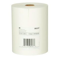 3M™ White Masking Paper, 06537, 6 in x 750 ft, 6 per case