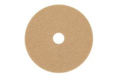 3M™ Tan Burnish Pad 3400, 27 in, 5/Case