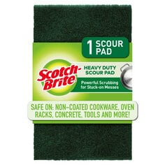 Scotch-Brite® Heavy Duty Scour Pad 220, 6 in x 3.8 in, 24/cs