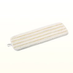 3M™ Easy Shine Applicator Pad, White with Yellow Stripes, 24 in, 10/case