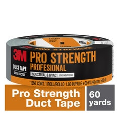 3M™ Pro Strength Duct Tape 1260-A, 1.88 in x 60 yd (48.0 mm x 54.8 m) 24
rls/cs