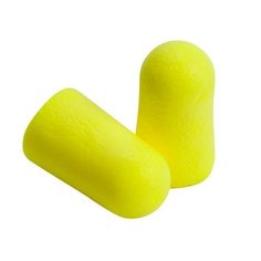 3M™ E-A-Rsoft™ Yellow Neons™ Earplugs 310-1250, Uncorded, Pillow Pack,
Regular Size, 2000 Pair/Case