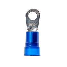 3M™ Scotchlok™ MN6-14R/SK Nylon Insulated Brazed Seam Standard Ring
Terminal, 1/4 Inch Stud, 6 AWG, Yellow, 200/Case