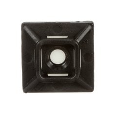 3M™ Cable Tie Mounting Base CTB75X75BKA-C, 4-way Adhesive Mount,
500/Case