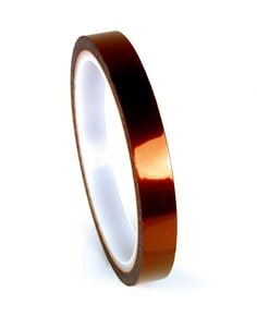 3M™ Polyimide Film Electrical Tape 1205, Amber, Acrylic Adhesive, 1 mil
film, 1 in x 36 yd (25,40 mm x 33 m), 9/Case