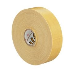 Scotch® Varnished Cambric Tape 2520, 1 in x 36 yd, Yellow, 36 rolls/Case