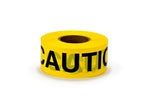Scotch® Barricade Tape 301, CAUTION, 3 in x 300 ft, Yellow, 16
rolls/Case
