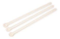 3M™ Nylon 6/6 Light Heavy-Duty Cable Tie CT8NT120-L, 9.00 in x 0.30 in x
0.07 in, Natural, 50/Bag, 500/Case
