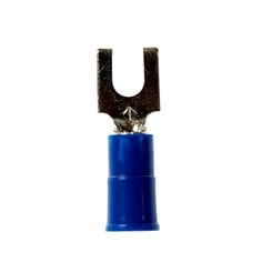 3M™ Highland™ Vinyl Insulated Block Fork Terminal BFV14-8Q, AWG 16-14,
25/bag, 10 Bags/Case