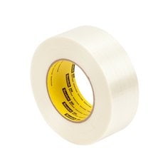 Scotch® Filament Tape 898, Clear, 96 mm x 55 m, 6.6 mil, 12 rolls per
case