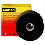 Scotch® Rubber Splicing Tape 23, 2 in x 30 ft, Black, 1 roll/carton, 16
rolls/Case