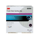 3M™ Hookit™ Purple Clean Sanding Disc 334U, 01810, 6 in, P500, 50 discs
per carton, 4 cartons per case