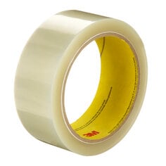 3M™ Polyester Film Tape 856, Transparent, 1-1/2 in x 72 yd, 24/Case