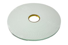 3M™ Double Coated Urethane Foam Tape 4004, Off White, 1 in x 18 yd, 250
mil, 9 rolls per case