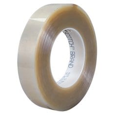 3M™ Polyester Tape 8412, Transparent, 0.65 in x 72 yd, 6.3 mil, 64 rolls per case