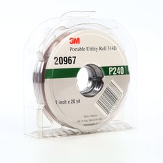 3M™ Portable Utility Cloth Roll 314D, P240 J-weight, 1 in x 20 yd, 5
ea/Case