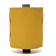 3M™ Stikit™ Gold Disc Roll, 01425, 5 in, P150, 175 discs per roll, 6
rolls per case