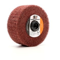 Standard Abrasives™ MD Mini-Brush 875711, 4-1/2 in x 2 in x 5/8-11 FB036
A XCS Medium Density, 2 ea/Case