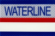 3M™ Diamond Grade™ Damage Control Sign 3MN059DG, "WATER LINE", 6 in x 4
in, 10/Package