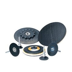 Standard Abrasives™ Buff and Blend Circle Buff GP 724284, 3 in x 3 Ply x
1/4-20 A MED, 25 ea/Case