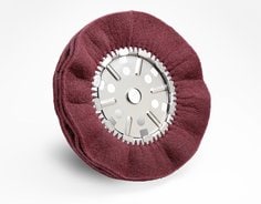 Scotch-Brite™ High Strength Satin Pleated Buff Wheel, HS-SB, 4A Fine, 12
in x 2 in x 3/4 in, 5 ea/Case