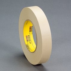 3M™ Paint Masking Tape 231/231A, Tan, 3-1/4 in x 60 yd, 7.6 mil, 16 Roll/Case