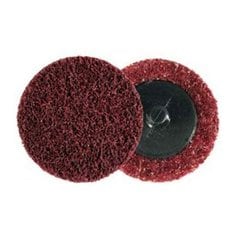 Scotch-Brite™ Roloc™ Surface Conditioning Disc, SC-DR, A/O Medium, TR, 2
in, 1000 ea/Case