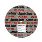 Scotch-Brite™ EXL Unitized Wheel, XL-UW, 3S Fine, 6 in x 1/8 in x 1/2
in, 8 ea/Case
