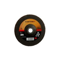 3M™ Cubitron™ II Flap Disc 967A, 40+, T27, 7 in x 7/8 in, Giant, 5
ea/Case