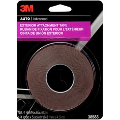 3M™ Exterior Attachment Tape, 38583, 1/4 IN X 15 ft, 24 per case