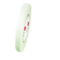 3M™ Glass Cloth Electrical Tape 79, 3/8 in x 60 yd, White, 96 Rolls/Case
