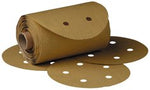 3M™ Stikit™ Gold Disc Roll Dust Free, 01641, 6 in, P120, 125 discs per
roll, 10 rolls per case