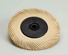 Scotch-Brite™ Radial Bristle Brush, 6 Mic, 6 in x 1/2 in x 1 in with
Adapter, 1/Inner, 48 ea/Case