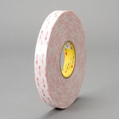 3M™ VHB™ Tape 4920, White, 1/2 in x 72 yd, 15 mil, Small Pack, 4 rolls
per case