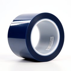 3M™ Polyester Tape 8991, Blue, 3 in x 72 yd, 2.4 mil, 12 rolls per case