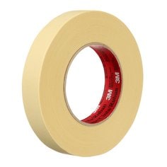 3M™ High Performance Masking Tape 2693, Tan, 216 mm x 55 m, 7.9 mil, 4
Rolls/Case, Plastic Core