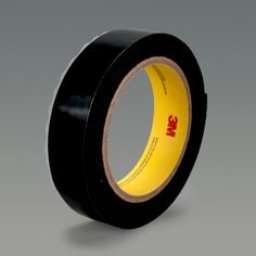 3M™ Plasticizer Resistant Loop Fastener SJ3523, Black, 5/8 in x 50 yd, 4
per case