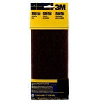3M™ Hand Sanding Metal Finishing Pad 7414NA, 4.375 in x 11 in, Maroon
Medium
