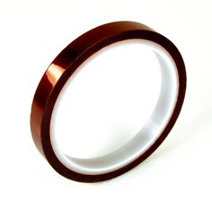 3M™ Polyimide Film Electrical Tape 1205, 3/4 in X 36 yds, RAZOR SLIT,
3-in plastic, Mini-Case