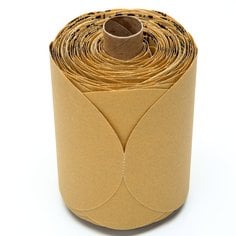 3M™ Stikit™ Gold Disc Roll, 01424, 5 in, P180, 175 discs per roll, 6
rolls per case