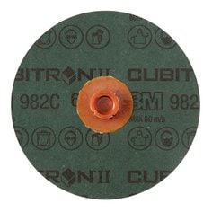 3M™ Cubitron™ II Roloc™ Fibre Disc 982C, 60+, TS, Red, 4 in, Die
RS400BB, 25/Carton, 100 ea/Case